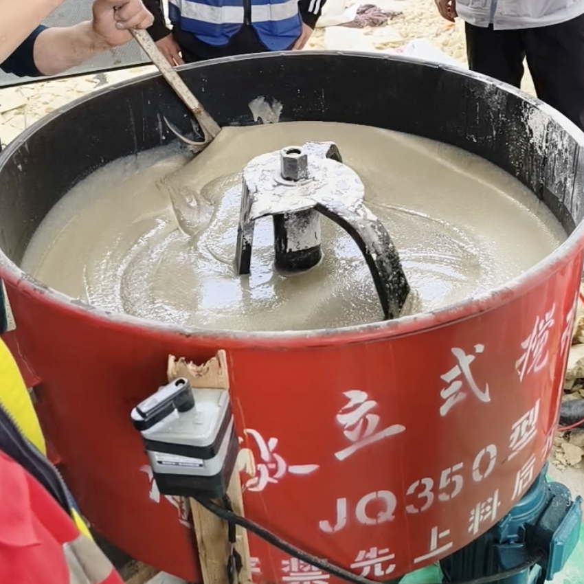 新龙汽轮机余热压缩机导热油设备底座耐高温环氧树脂灌浆料