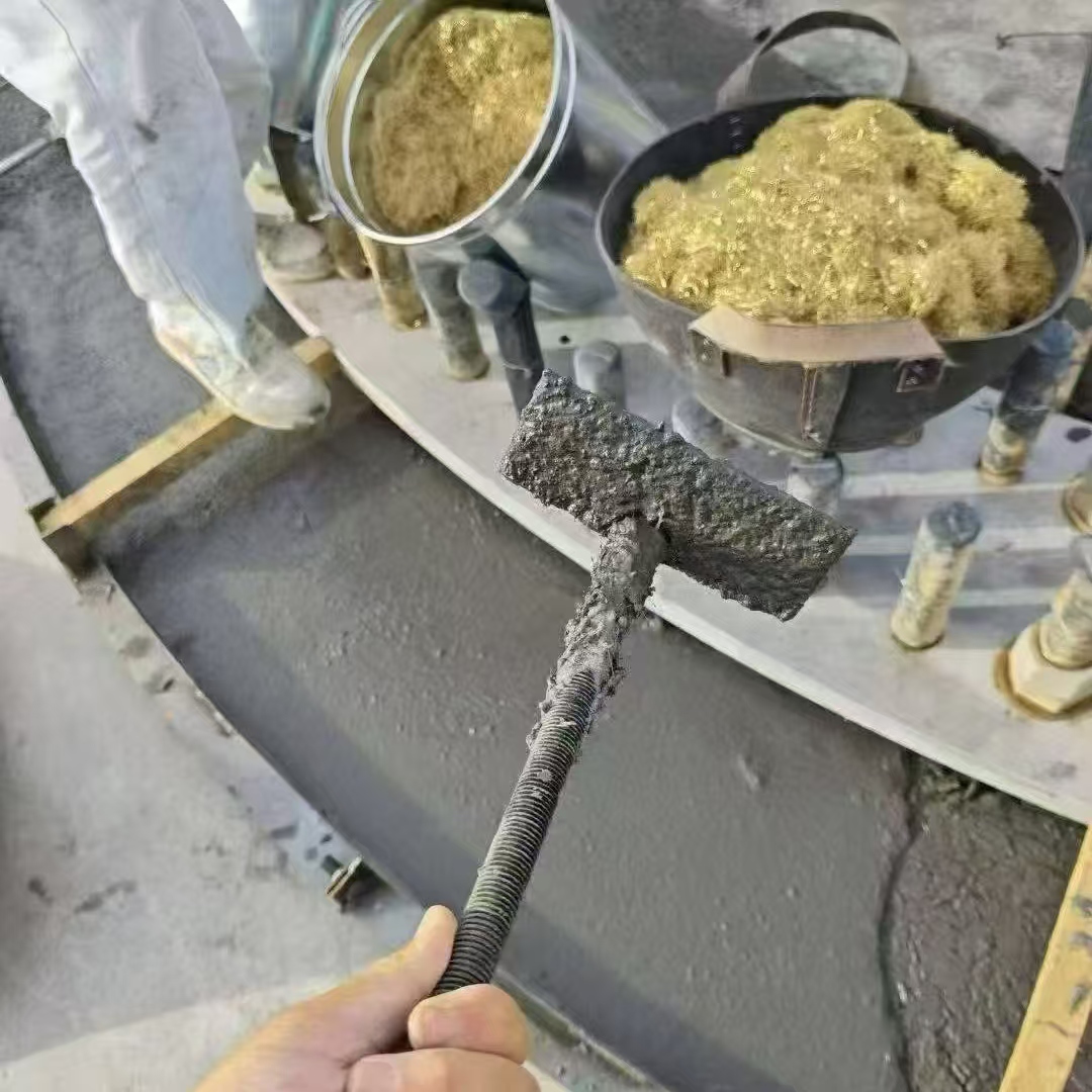 新龙C120钢纤维高强无收灌浆料 轧机压缩机汽轮机发电机锻压设备底座灌浆材料